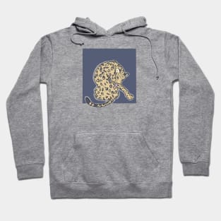 Leopard Bath Square Hoodie